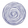 Zie dia Nordic Circles Keramiek Ronde onderzetter 20 cm