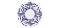 Nordic Sous Plat Rond en Céramique Lines 20 cm