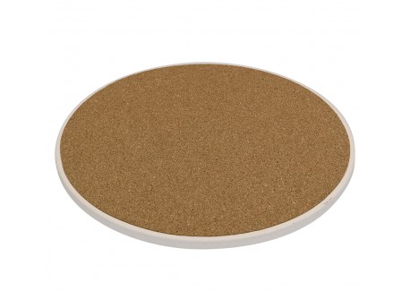Nordic Sous Plat Rond en Céramique Lines 20 cm