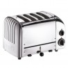 Zie dia Vario Toaster Broodrooster Rvs 4 slots