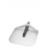Zie dia Geperforeerde Pizzaschep met Inklapbare Handgreep 63x32 cm