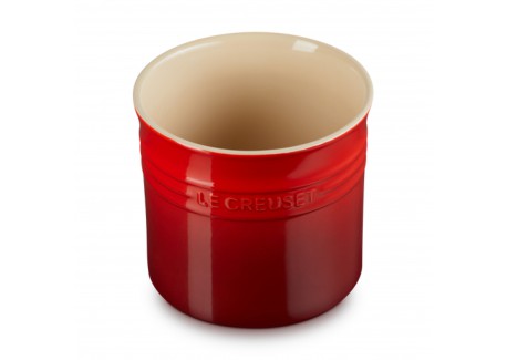 Grand Pot à Ustensiles Rouge Cerise 2,3L 
