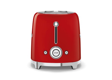Grille-Pain 2 Tranches Inox Rouge TSF01RDEU