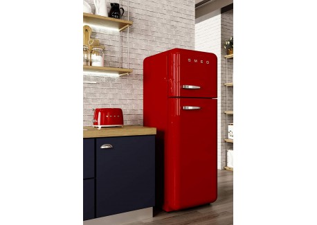 Broodrooster 2 Sneetjes Rood RVS TSF01RDEU