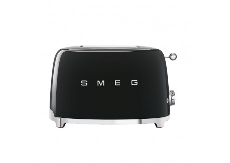Grille-Pain 2 Tranches Inox Noir TSF01BLEU