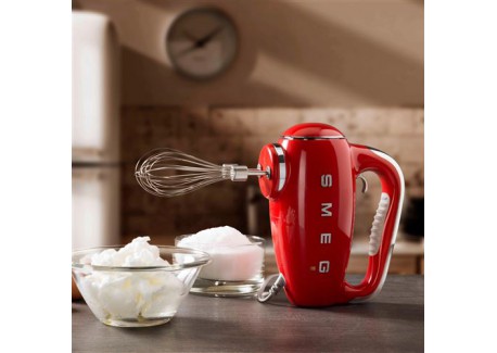Batteur a Main Electrique Rouge HMF01RDEU