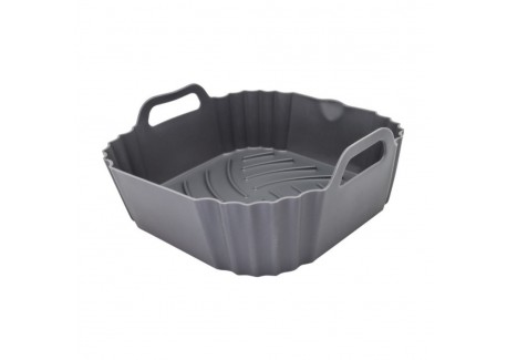 Siliconen Kookmand voord AirFryer 20x20 cm