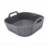 Zie dia Siliconen Kookmand voord AirFryer 20x20 cm