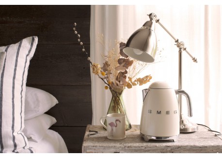 Bouilloire Electrique 1,7 L Inox Blanc Creme KLF03CREU