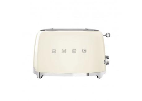 Grille-Pain 2 Tranches Inox Blanc Creme TSF01CREU