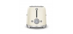 Grille-Pain 2 Tranches Inox Blanc Creme TSF01CREU