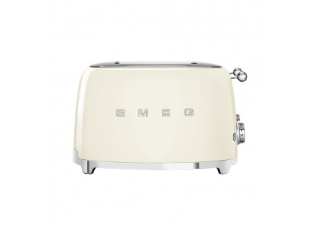 Grille-Pain 4 Tranches Inox Blanc Creme TSF03CREU