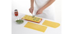 Tablet Moule Ravioli 10 pcs Design avec Rouleau Rouge