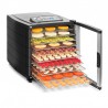 Voir la slide Déshydrateur Alimentaire 10 Plateaux Inox QDH710