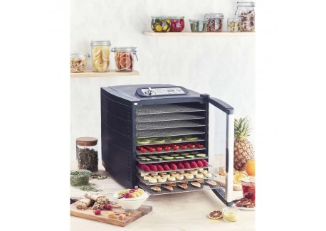 Déshydrateur Alimentaire 10 Plateaux Inox QDH710