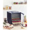 Voir la slide Déshydrateur Alimentaire 10 Plateaux Inox QDH710