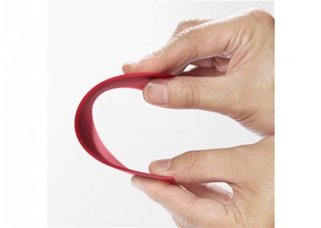 Racloir Souple Silicone Rouge 