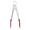 Zie dia Piccolo Mini Universele Keukentang Siliconen en RVS Rood 18 cm
