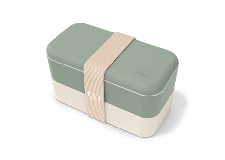 Original Bento LunchBox Natural Groen Made in France 1 L