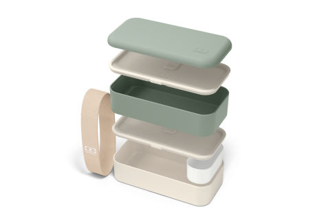 Original Bento LunchBox Vert Natural Made in France 1 L