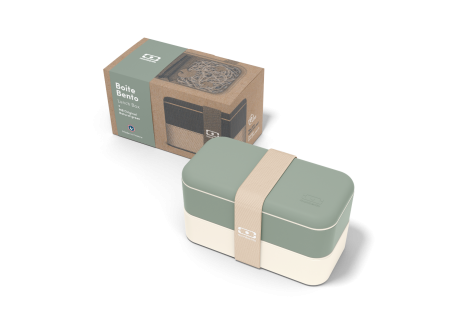 Original Bento LunchBox Vert Natural Made in France 1 L