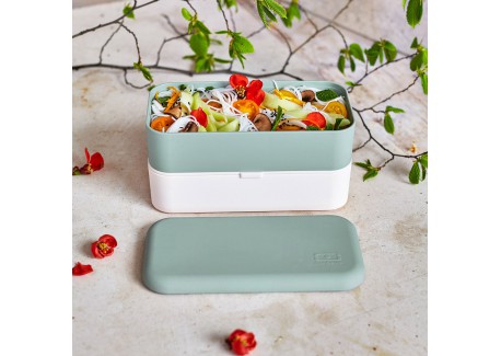 Original Bento LunchBox Natural Groen Made in France 1 L