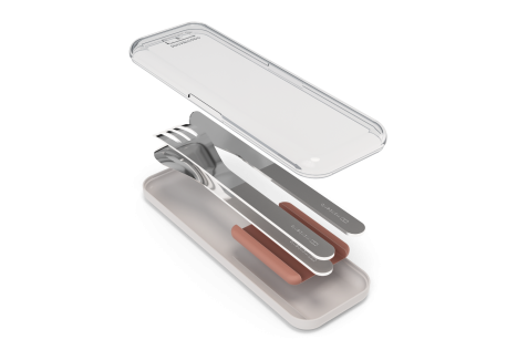 Slim Box Bestek Moka Roze 3 stk