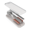 Voir la slide Slim Box Trio Couverts à Emporter Rose Moka
