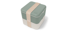 Square Bento LunchBox Vert Natural Made in France 1,7 L