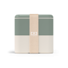 Voir la slide Square Bento LunchBox Vert Natural Made in France 1,7 L