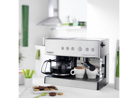 L'Expresso et Filtre Automatic Chrome Mat