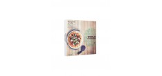 Pizzasteen met Houder 32 cm en Pizzasnijder