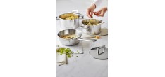 John Pawson 7 Primeur Kookgereiset Steelpannen RVS 3 stks