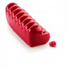 Voir la slide Moule en Silicone 3D Bûche Coeur