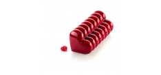 Moule en Silicone 3D Bûche Coeur