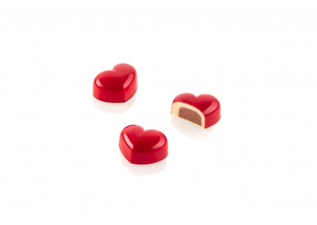 Chocado Chocolade Pralinevorm Kit Cuore 01
