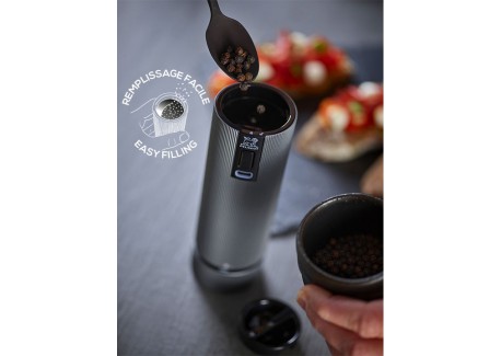 Line Elektrisch Pepermolen 15 cm Carbon