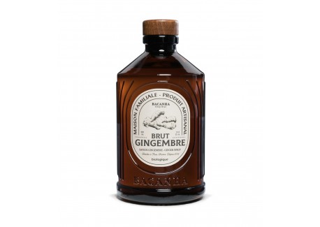 Biologische Rauwe Gembersiroop 400 ml