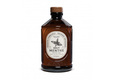 Sirop Menthe Brut Biologique 400 ml