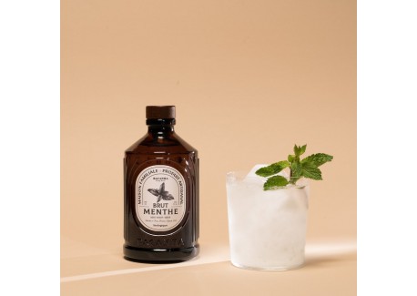 Biologische Rauwe Muntsiroop 400 ml