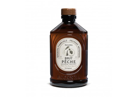 Sirop Pêche Brut Biologique 400 ml