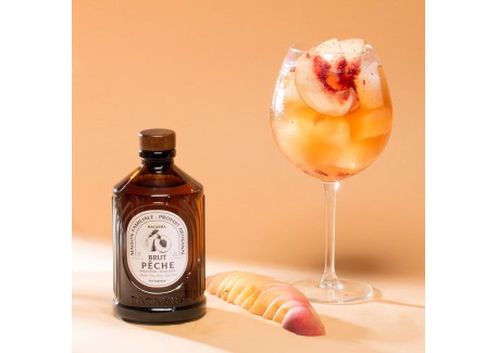 Sirop Pêche Brut Biologique 400 ml