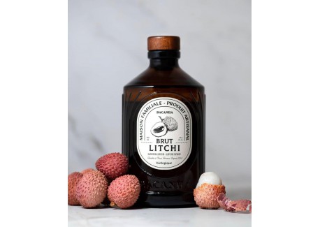 Sirop Litchi Brut Biologique 400 ml