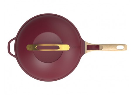 Fabuleuse Koekenpan met Antiaanbaklaag 28 cm Bordeaux Rubis 4,5L