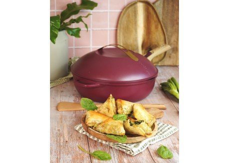 Fabuleuse Koekenpan met Antiaanbaklaag 28 cm Bordeaux Rubis 4,5L