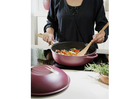 Fabuleuse Koekenpan met Antiaanbaklaag 28 cm Bordeaux Rubis 4,5L