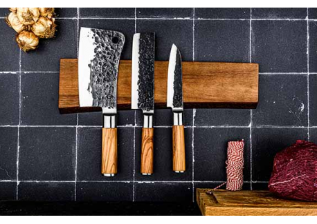 Olive Couteau Couperet Nakiri 17,5 cm