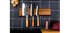 Olive Couteau Couperet Nakiri 17,5 cm
