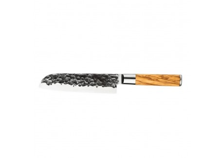 Olive Couteau Santoku 18 cm