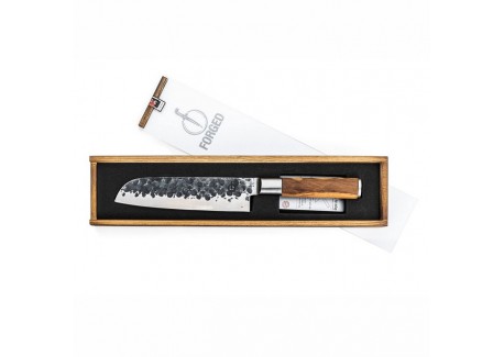Olive Couteau Santoku 18 cm